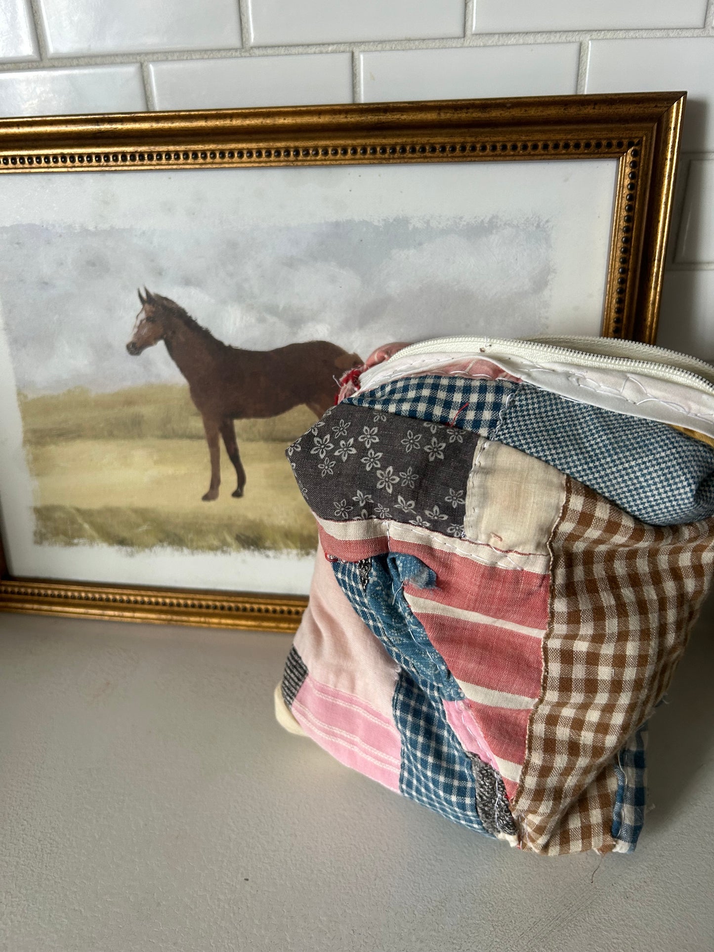 Antique Cosmetic bag