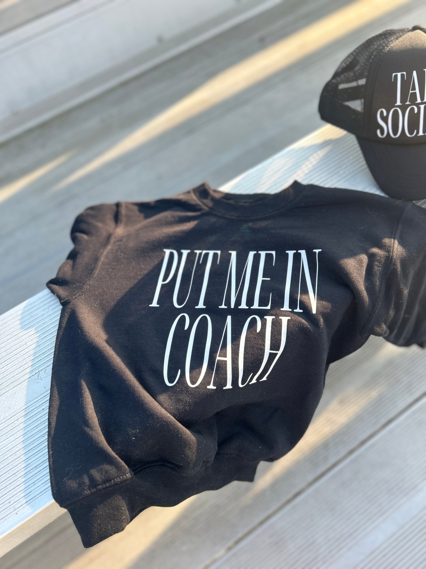 Put me in Coach Youth Sweatshirt