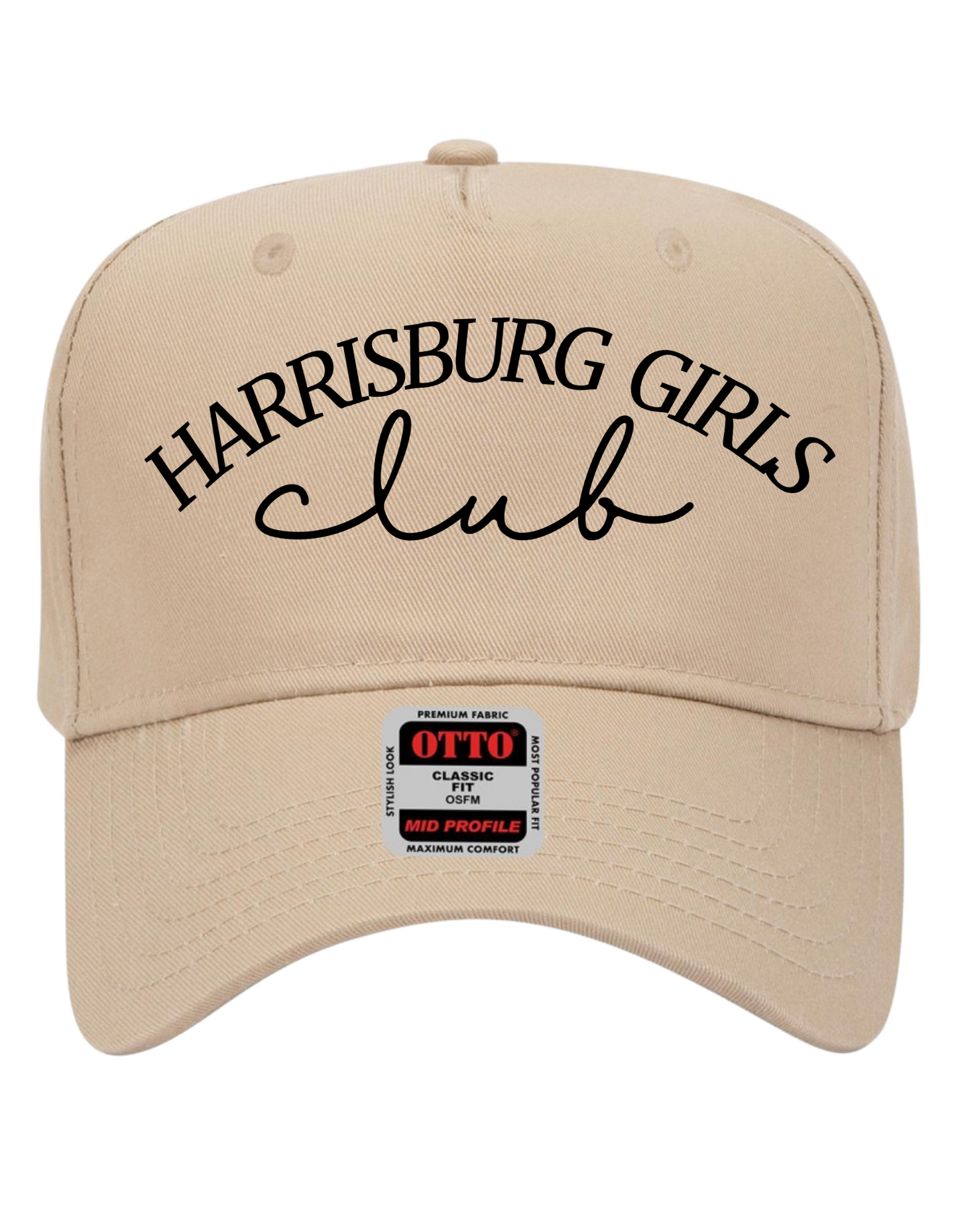 HBG girls club canvas hat