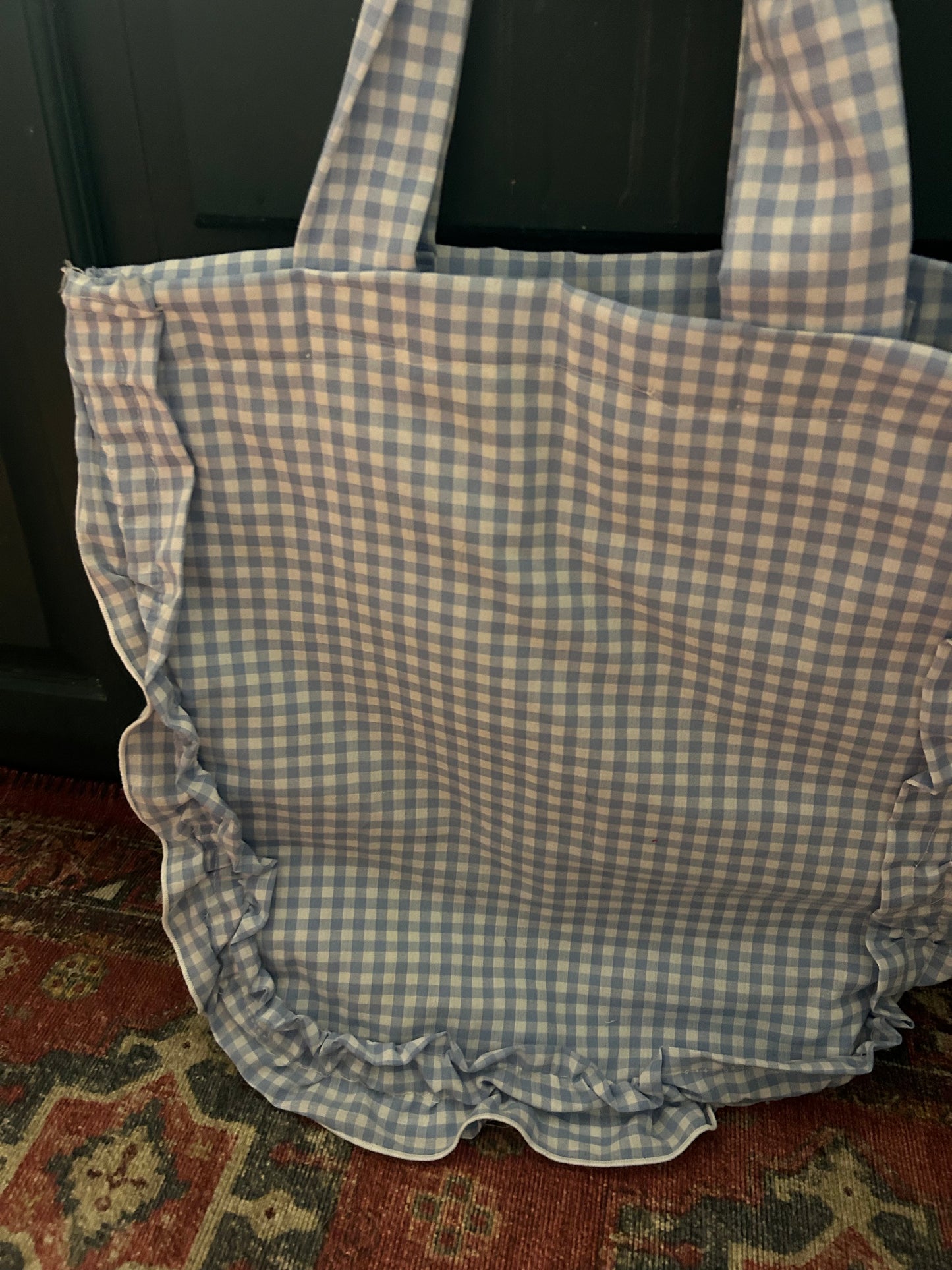 The Heirloom Ruffle Tote Bag