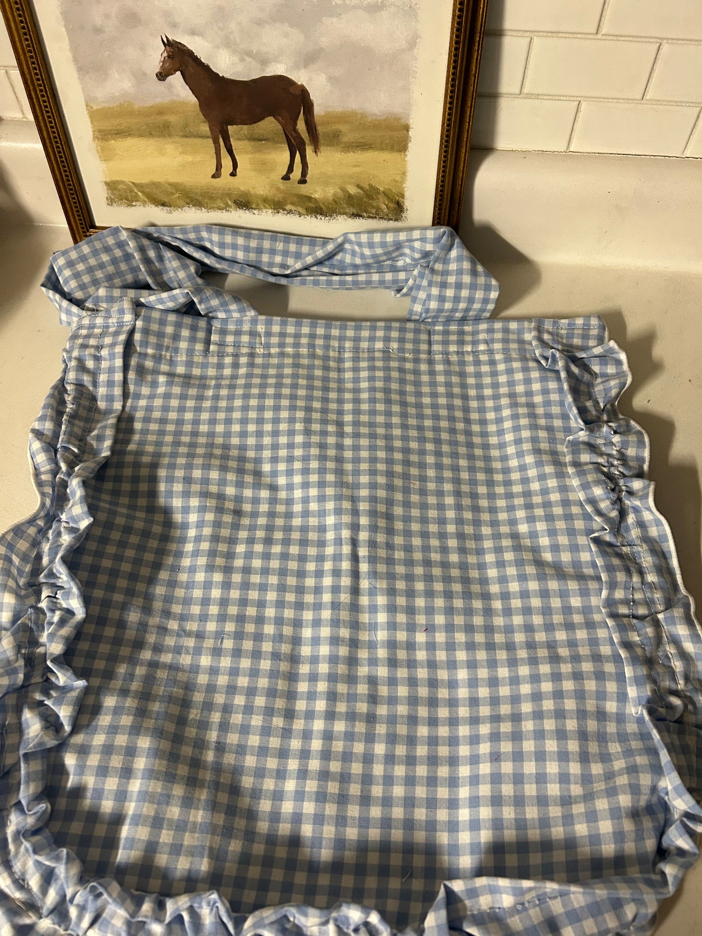 The Heirloom Ruffle Tote Bag