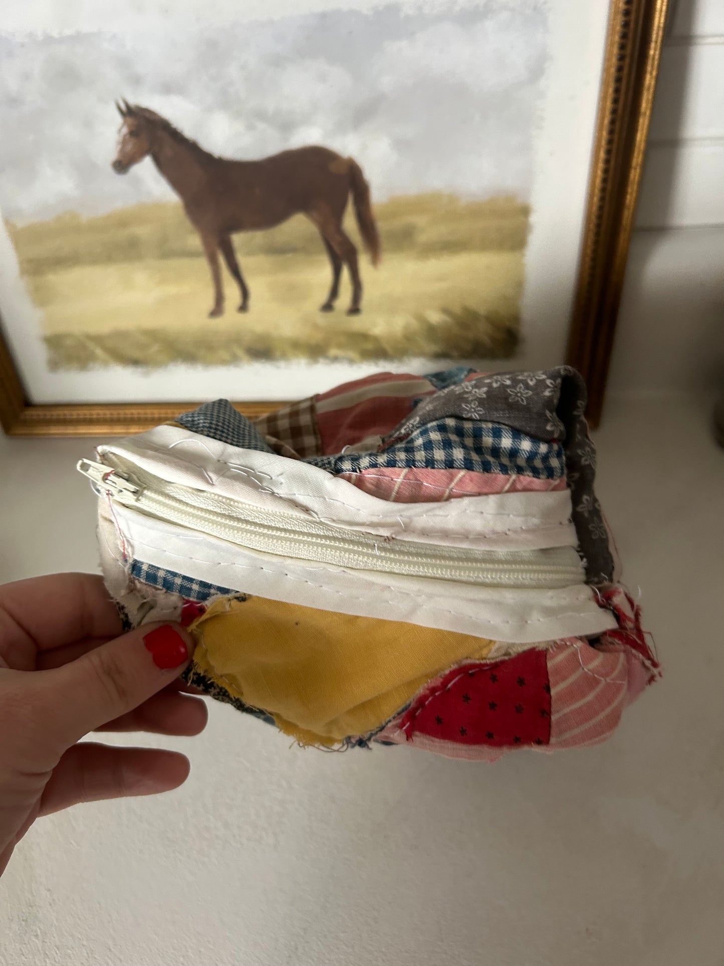 Antique Cosmetic bag
