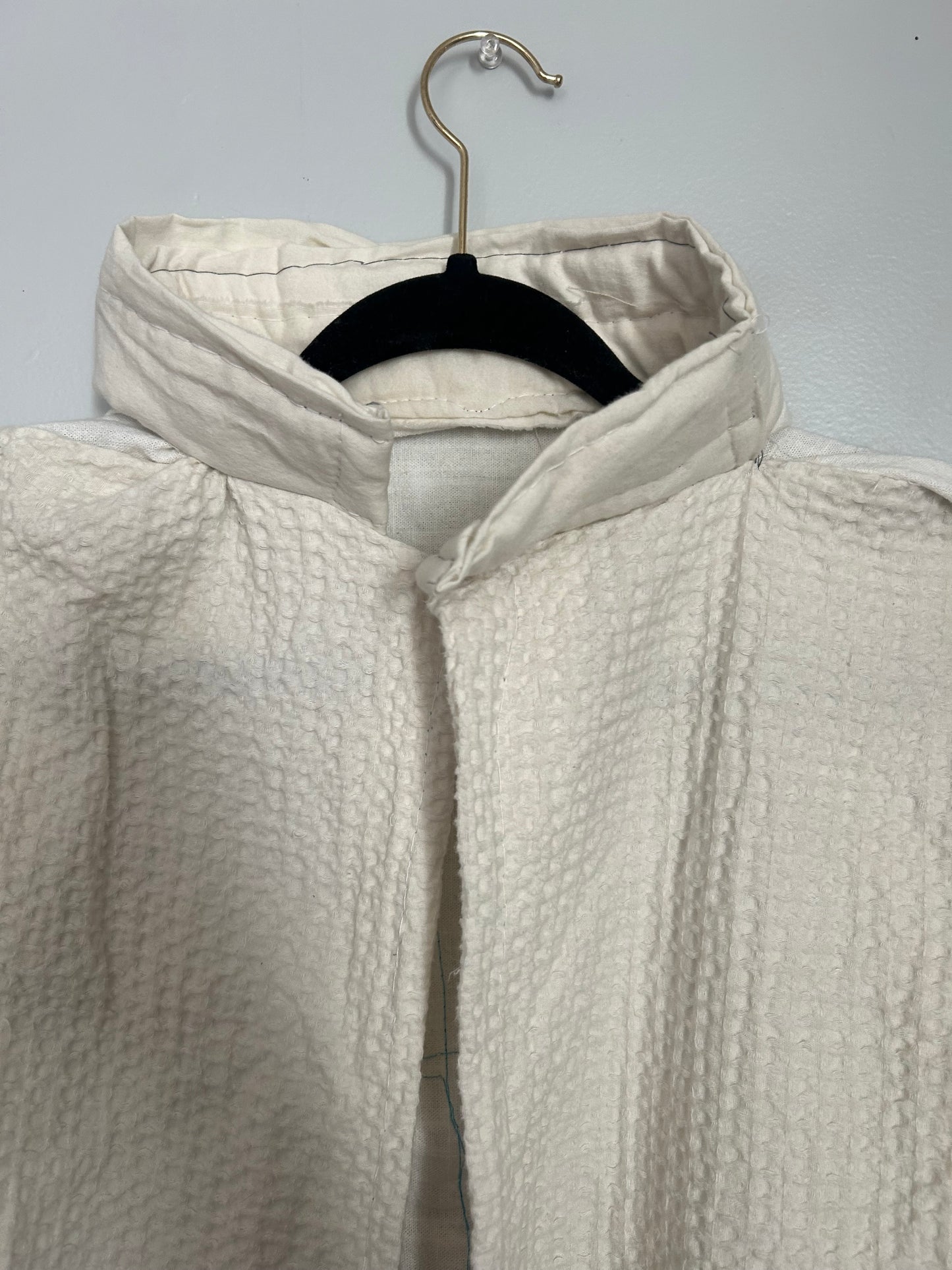 Quilted kimono jacket