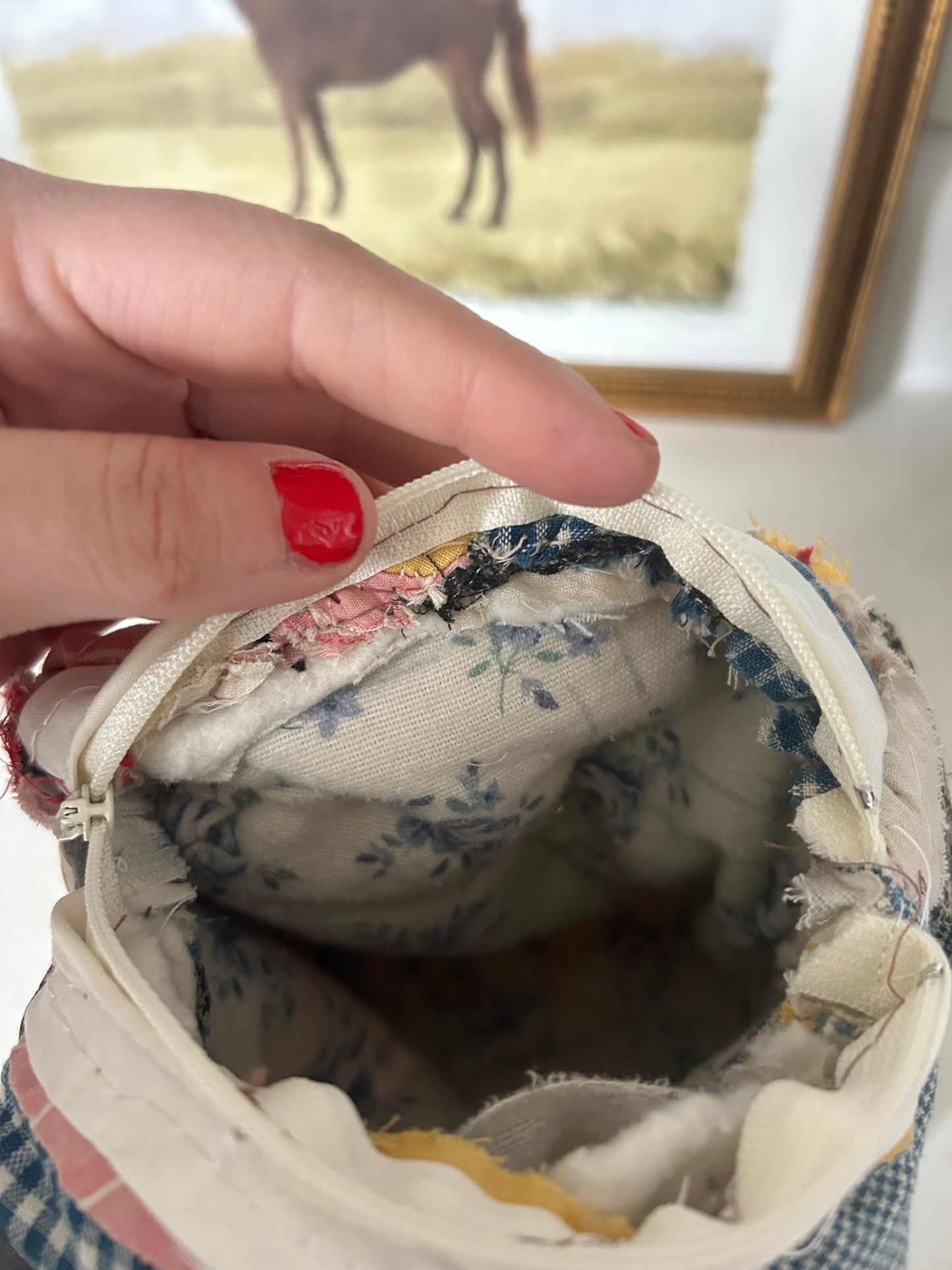 Antique Cosmetic bag
