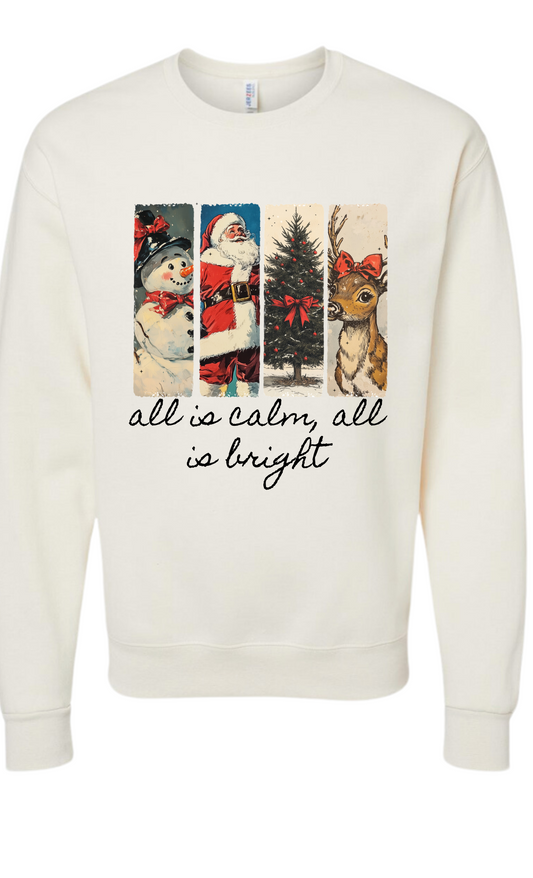 All is bright crewneck