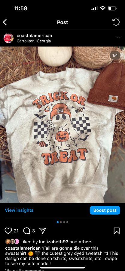 Trick or Treat Sweatshirt