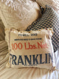 Antique Sugar Bag | pillow