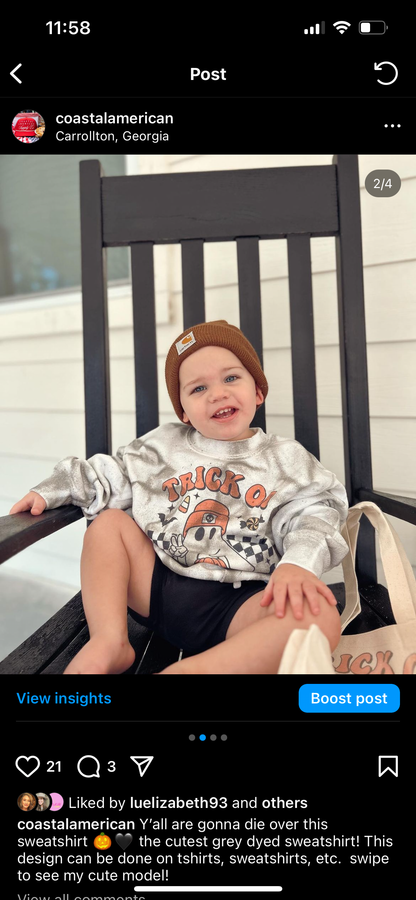 Trick or Treat Sweatshirt