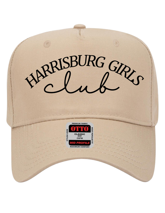 HBG girls club canvas hat