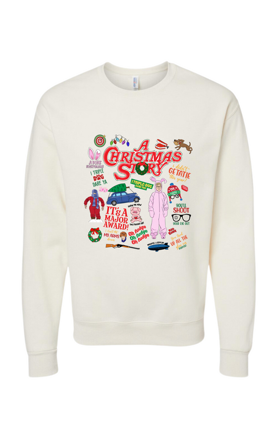 Toddler/child Christmas Story Crewneck