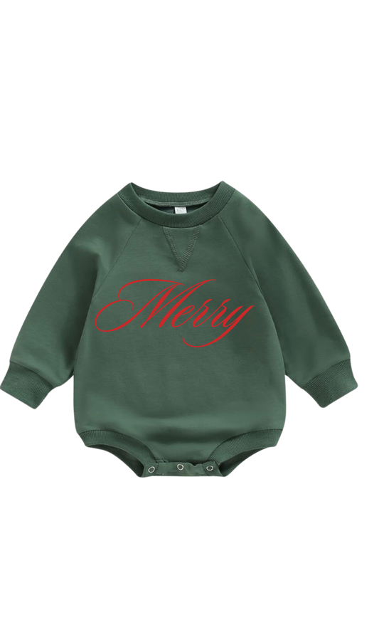 Infant/Toddler Merry Crewneck