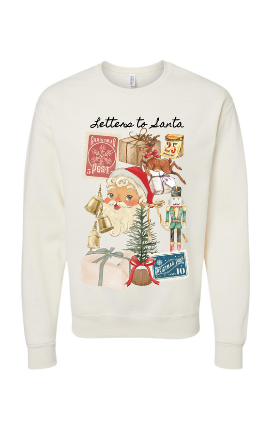 Toddler/child Letters to Santa Crewneck