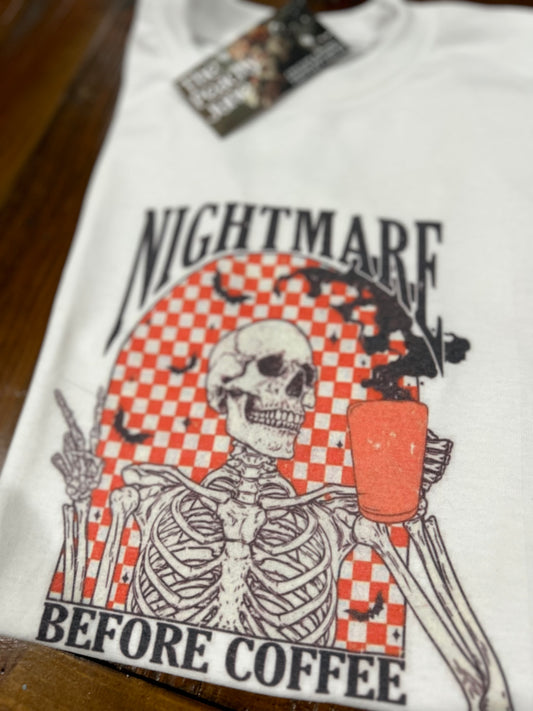 Nightmare Before Coffee Tee