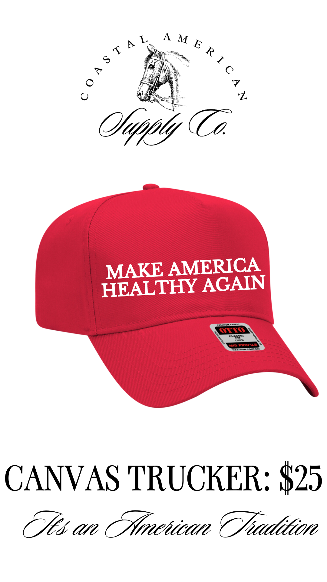 Make American Healthy Again Hat