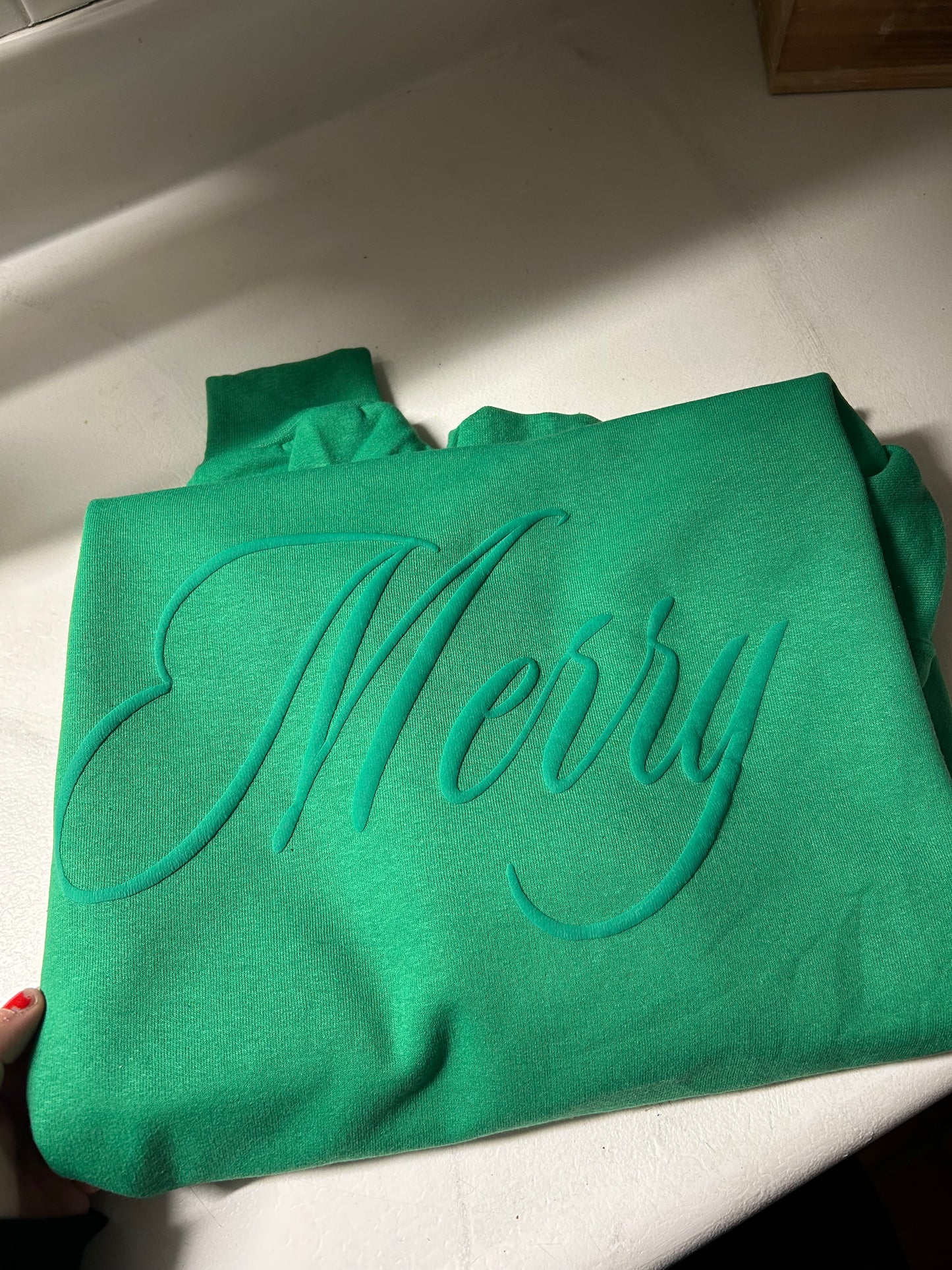 Retro  Merry Sweatshirt