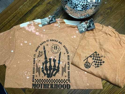 Motherhood Rockin Bleached Tee