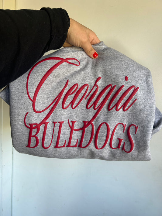 Georgia Bulldogs Puff sweatshirt