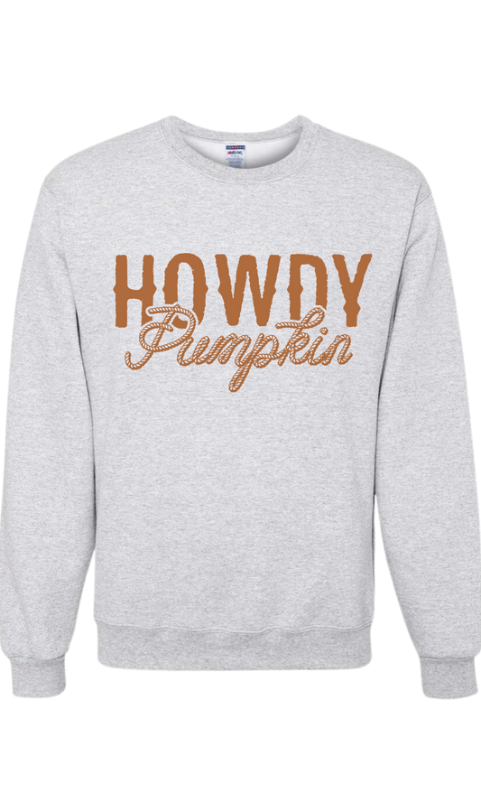 Howdy Pumpkin Sweatshirt