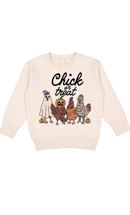 Chick or Treat Toddler Sweater