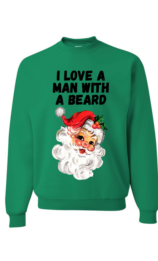 Retro Beard Sweatshirt