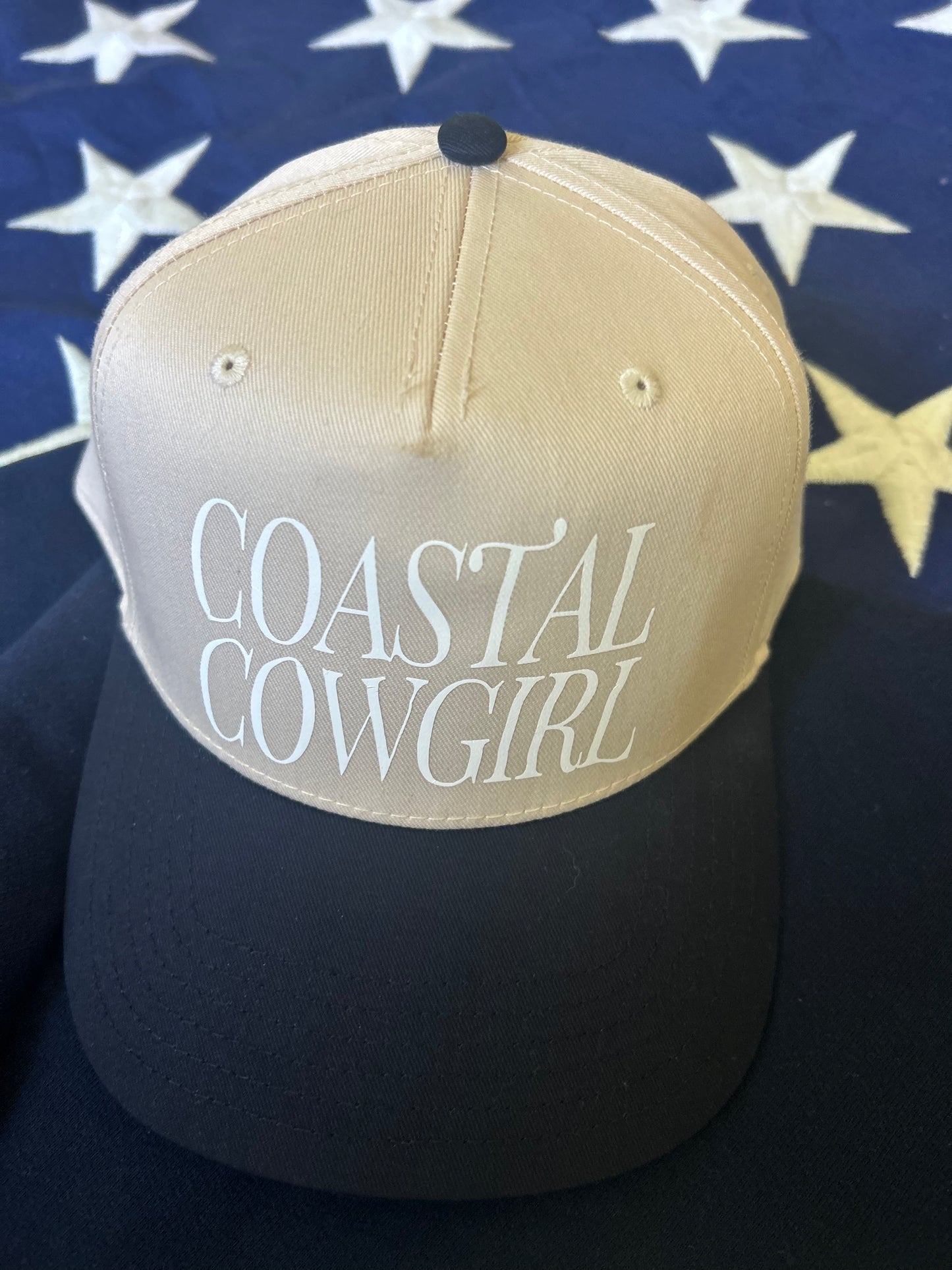 Coastal Cowgirl Canvas Hat