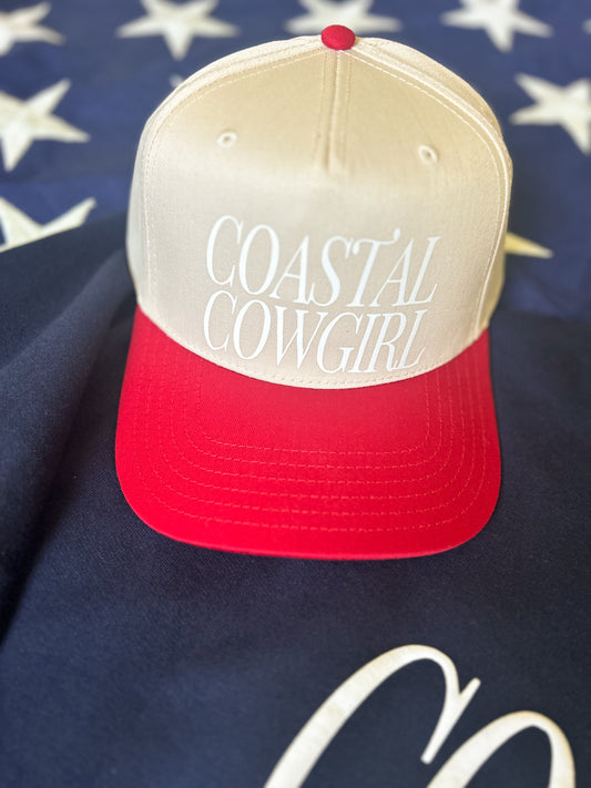 Coastal Cowgirl Canvas Hat