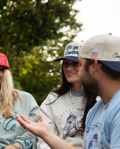 Dibs on the cowboy canvas hat